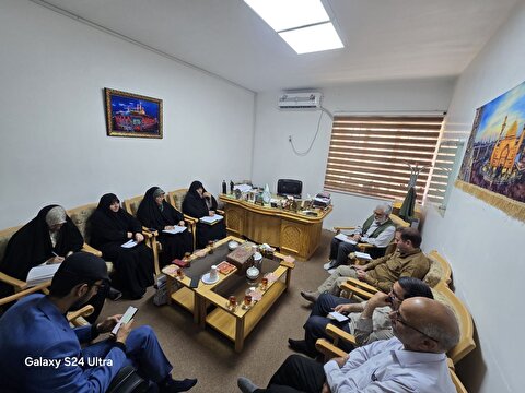 جلسه برنامه ریزی کارگاه آموزشی خواهران